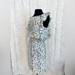 Vintage Colorful 80s Dress Shelby & Palmer Size 10